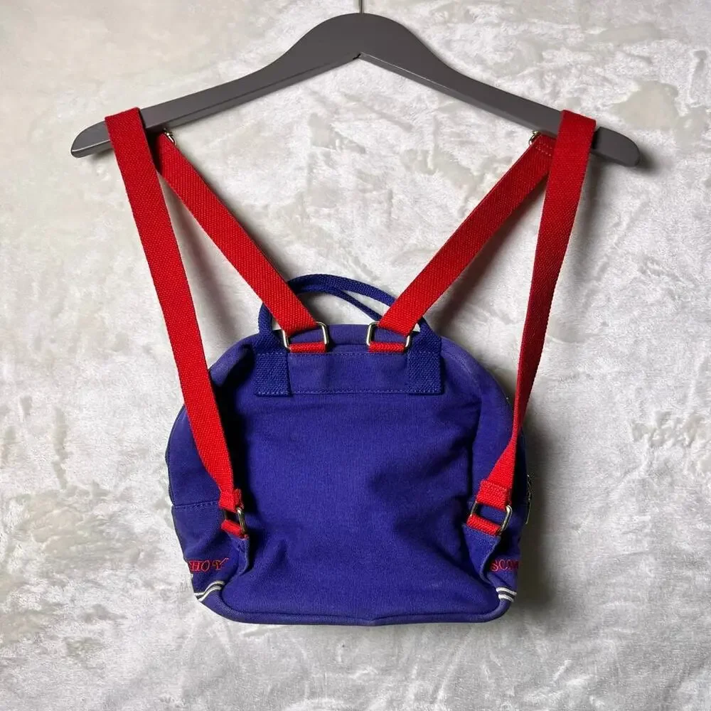 Loungefly Stranger Things Mini Backpack Scoops Ahoy Sailor Bag Red White Blue